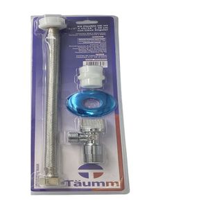 Flexible con Llave Angular He-Hi 1/2 X 7/8 30 Cm  Taumm