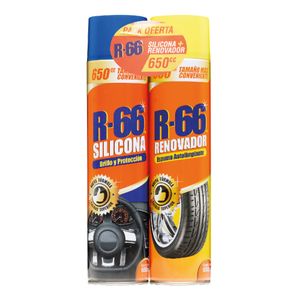 Pack R6-66 Silicona + Renovador 650Cc R-66