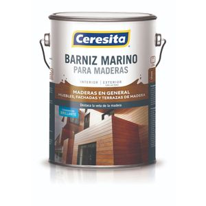 Barniz Marino c/ Tinte 1 Galón Caoba Ceresita