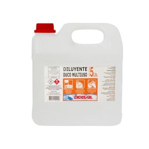 Diluyente Duco 5 Litros Dideval Transparente