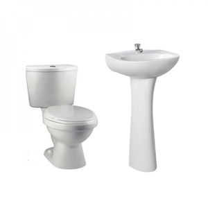 Sala de Baño Wc Redondo 300Mm 4,8L Rapid Jet Plus Trebol