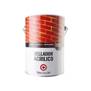 Sellador Acrílico 1 Galón Tricolor Ladrillo