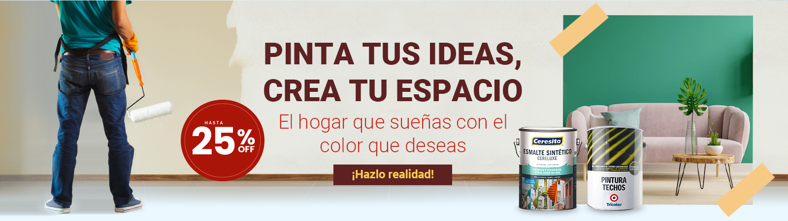 Pinta tus ideas, crea tu espacio